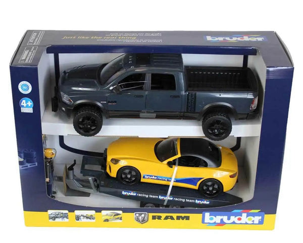 Bruder 1/16 RAM 2500 Power Wagon & Roadster Bruder Racing Team