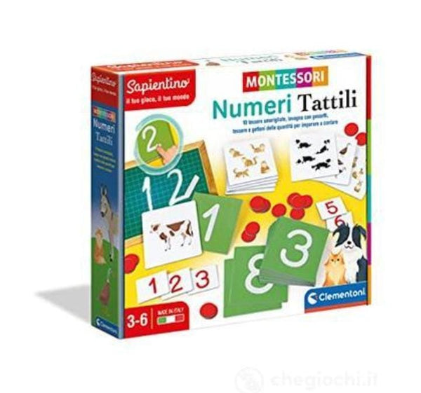 Montessori Numeri Tattili Clementoni