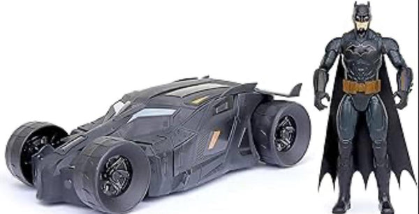 Batman Batmobile Con personaggio 30 cm Spin Master